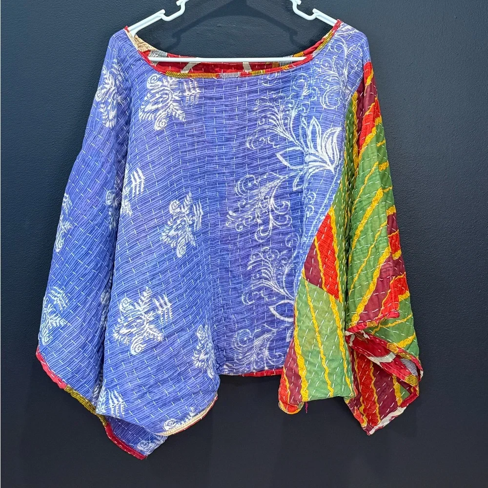 OOAK Kantha Top - Picture 2 of 5